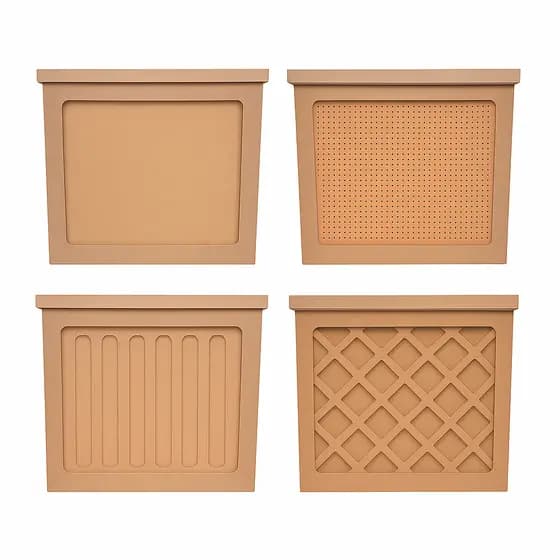 Decoração Festa Mesa Lancamento 4 Em 1 Mdf Cru