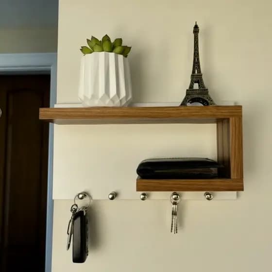 Porta chaves em MDF Organizador Decoração para casa 100% MDF