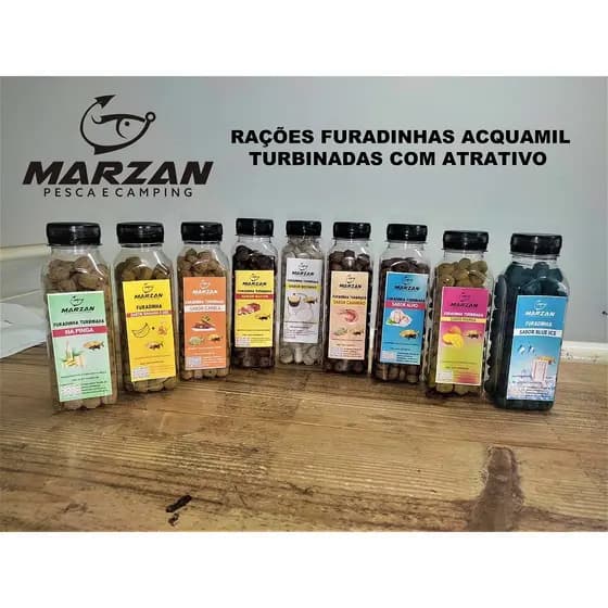 Kit 5 Furadinha Colors Blue Ice Novidad MARZAN