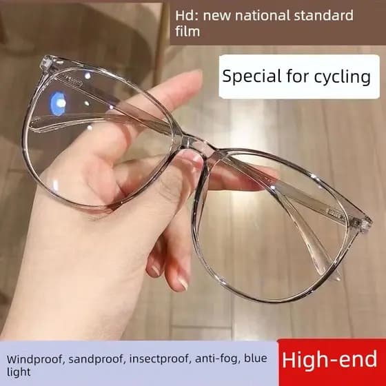 Óculos à prova de vento à prova de areia óculos anti-insetos High-End ciclismo especial óculos planos de proteção grande