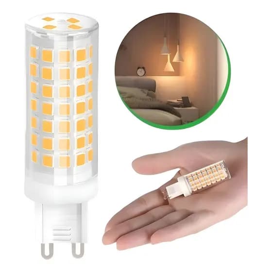 Kit 10 Lampada Led Halopim G9 18w Para Lustres Arandelas