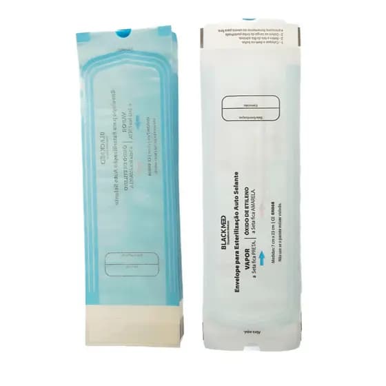 Envelope Para Esterilização Auto selante 7x23 C/200 Unidades