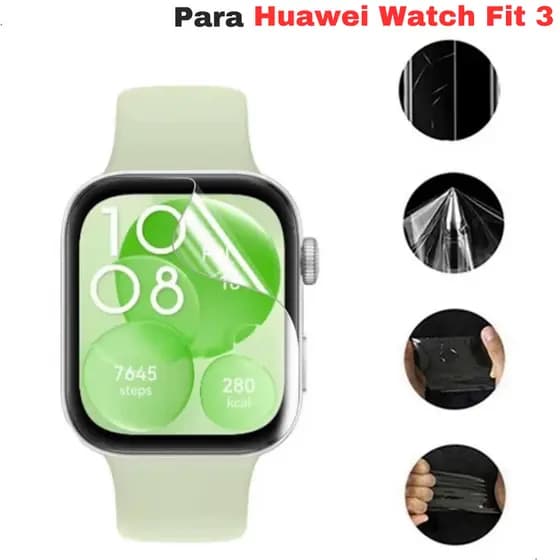Película Proteção Tela Toda Para Huawei Watch Fit 3