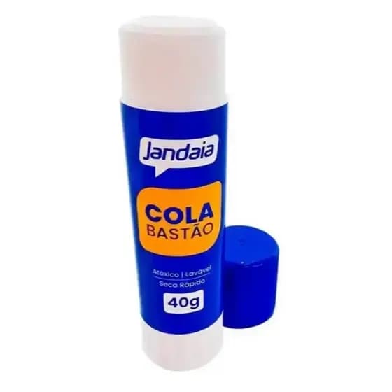 Cola Bastão 40g Jandaia Escolar Atóxico Lavável Volta Aulas Escolar