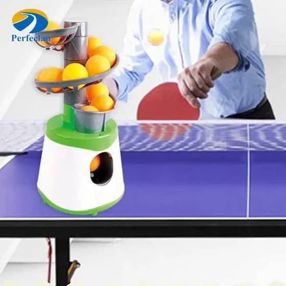 Perfeclan Tênis De Mesa Robô Bola Lançador Ping Pong Praticando Para Amante De Pingue-Pongue