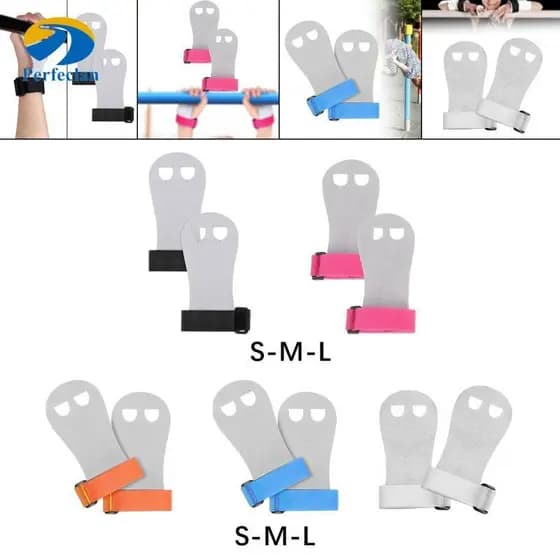 Perfeclan Crianças Apertos De Ginástica Portátil Respirável Leve Para Meninas Iniciante Luvas Peso Equipamentos Suprimen
