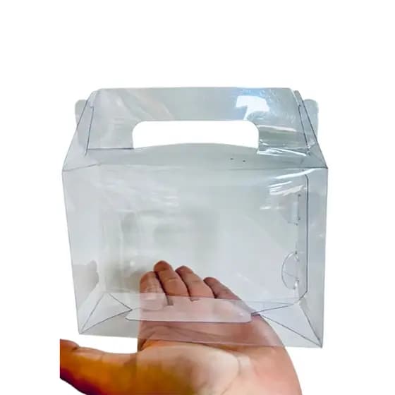 Caixas de Acetato transparentes 9X13X5cm / Maleta Caixinhas