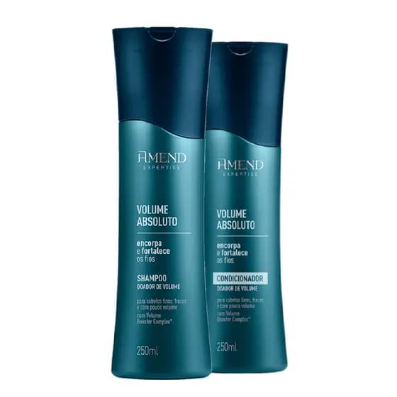 Amend Volume Absoluto Kit Expertise Shampoo + Condicionador