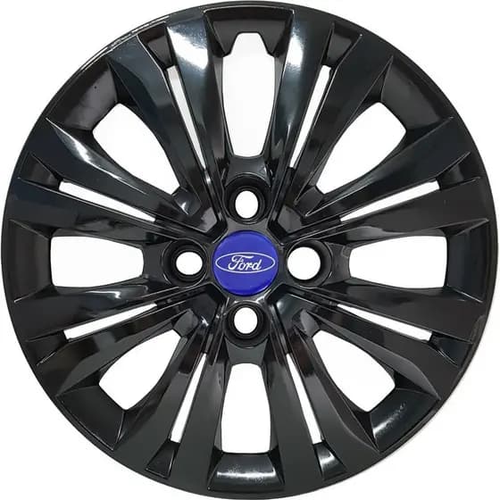 Calota Aro 15 1 pç Ford Fiesta preta Black Piano G246pbu