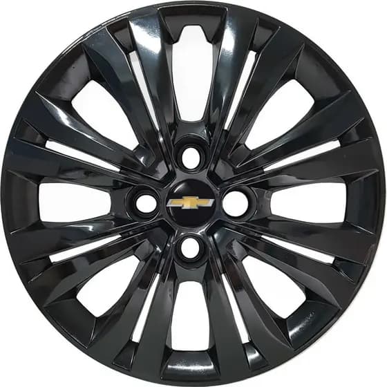 Calota aro 14 Corsa Prisma 2007 a 2012 Preta Black G245pbj