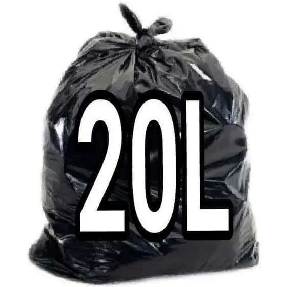 Saco De Lixo 20 Litros Resistente 100 Unidades pronta entrega oferta