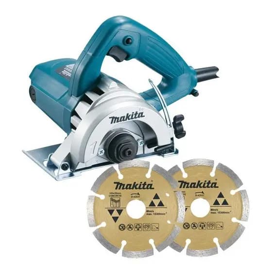 Serra Marmore Profissional Cortador de piso Concreto Madeira 4.3/8 4100nh3zx2 Makita C/ Brinde Disco