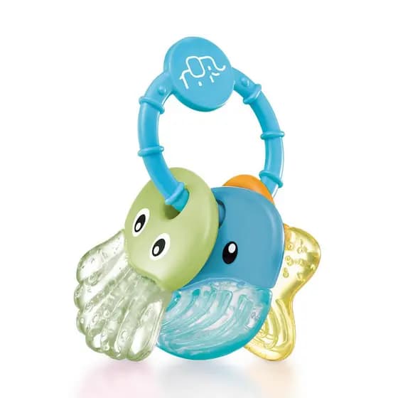 Mordedor Para Bebê Macio Resfriável C/ Agua SEA FRIENDS Multikids Original