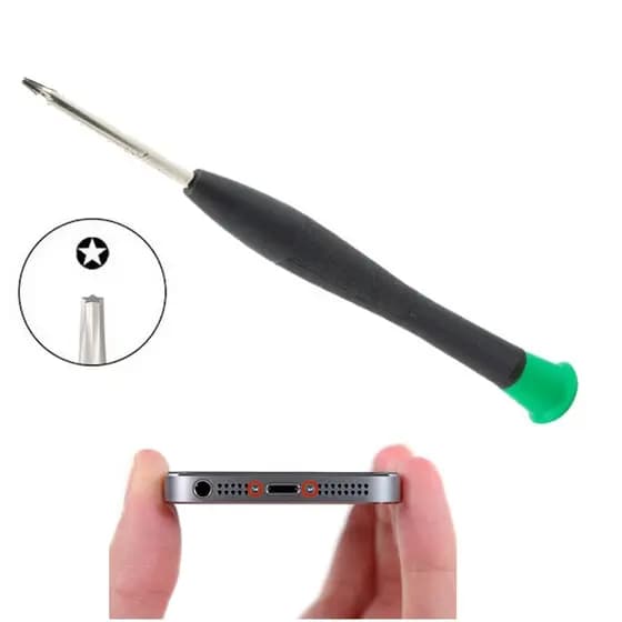 Chave Pentalobe Estrela 0.8 P5 Para Abrir Carcaça Tampa Manutenção de iPhone 4 4G 4S 5 5G 5S 5C SE 6 7 8 Plus