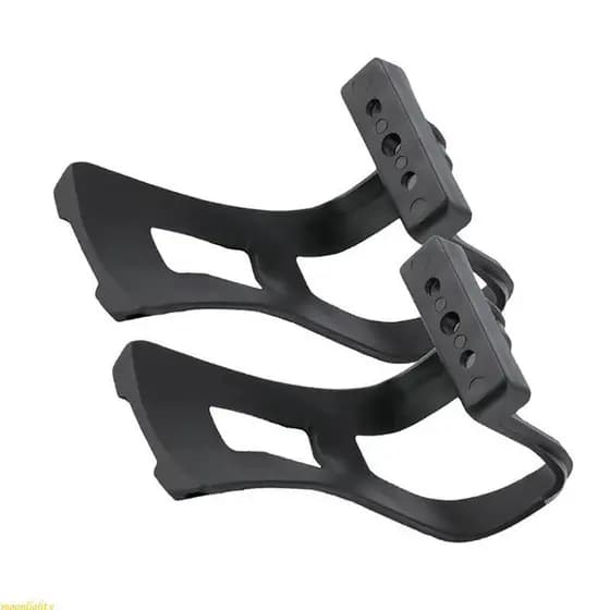 moonlighty Mountain Bike Ciclismo Pedais Toe Clipe Estrada Meio Bicicletas Alças Pedal Gaiola Fácil