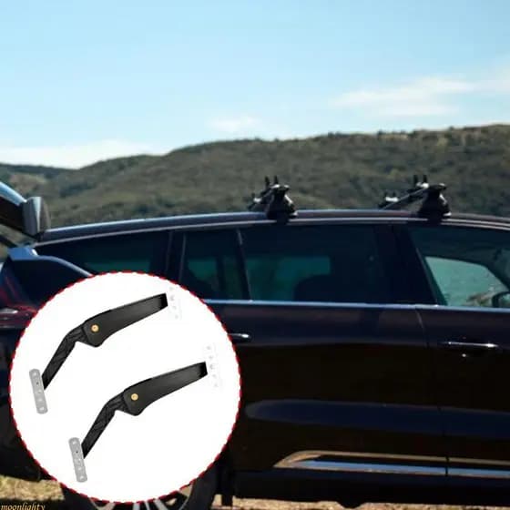 moonlighty 2 Peças Levantadores Tampa Caixa Teto ABS Suporte Para Viagens Seguras E Estáveis