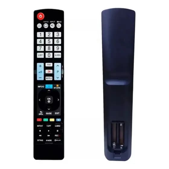 Controle Remoto Tv Compatível Com LG Lcd Led 3d Smart Le7485