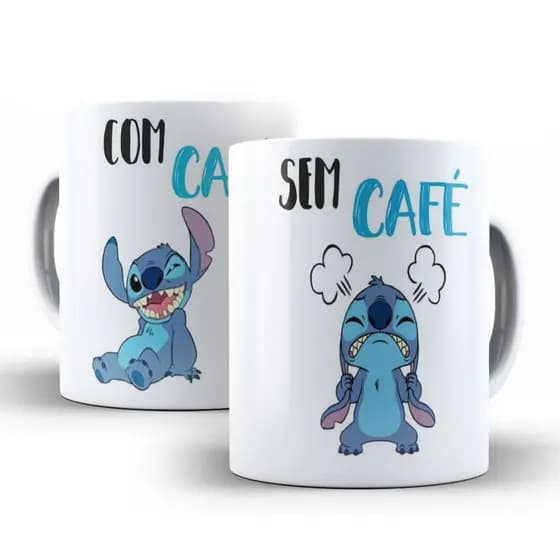 Caneca Personalizada do Stitch