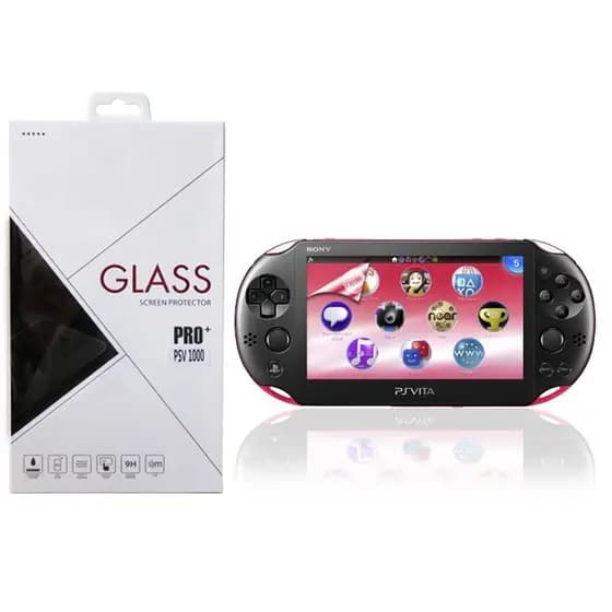 Película De Vidro Protetora Glass Pro+ Para PS Vita Fat 1000