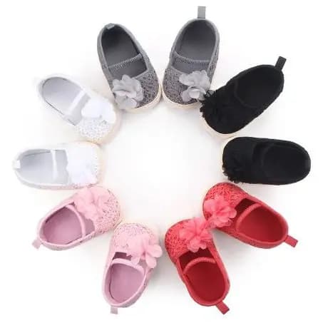 Sapato de Bebê Infantil Menina Luxo Fashion