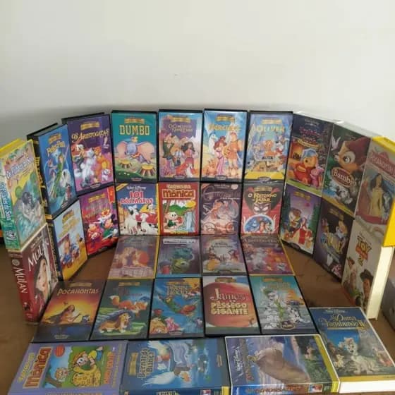 filmes vhs desenhos