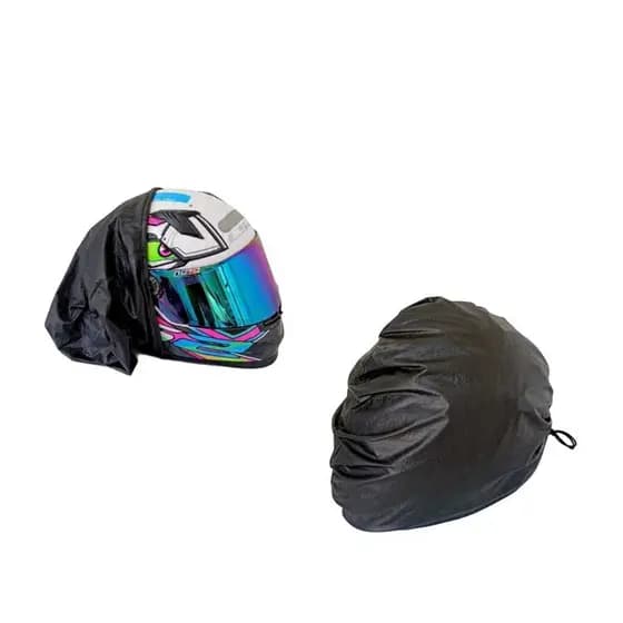 KIT 2 Capas de capacete couro sintetico forrada
