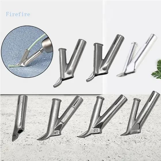 Bicos Solda Firefire Para Soprador Ar Quente PVC Ferramentas Bocal Triangulares Velocidade