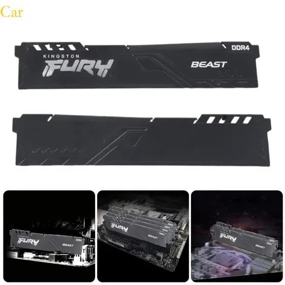 Dissipador Calor Metal Para Carro DDR5 DDR4 DDR3 Dissipação Proteção À Prova Poeira