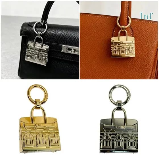Inf Casa Bolsa Chaveiro Charme Corrente Acessórios