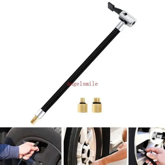 Melhor Conexão Inflador Mangueira Pneu, Extensão Pneus Adaptadores Para Carro