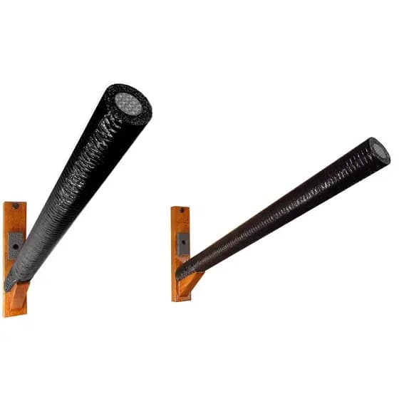 Rack Suporte De Parede Stand Up Madeira - Modelo Inclinado