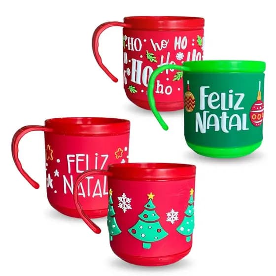 Caneca de Natal Caneca Natalina Lembrancinha de Natal