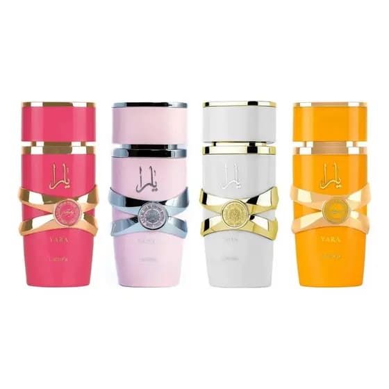 Kit Yara Collection – 4 Perfumes Femininos de 25ml by Lattafa