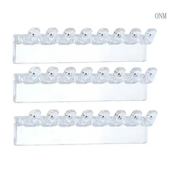 ONM Conjunto 3 Cabides Brincos Colar Montados Parede Para Exibição E Armazenamento Joias