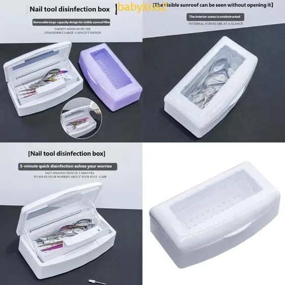Caixa Sanitária Do Esterilizador Das Ferramentas Prego Equipamento Para A Manutenção Diária