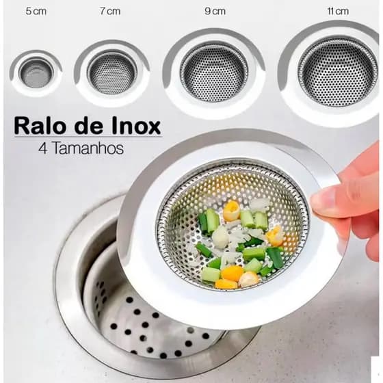 Ralo para Pia Inox Premium (Original) cozinha