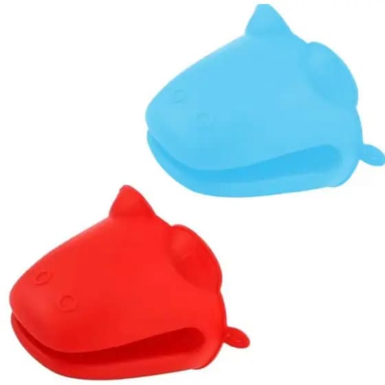 Luva Pegador Jacaré Luva De Silicone Térmica Forma Bolo Forno Cozinha- Bon's Cheff