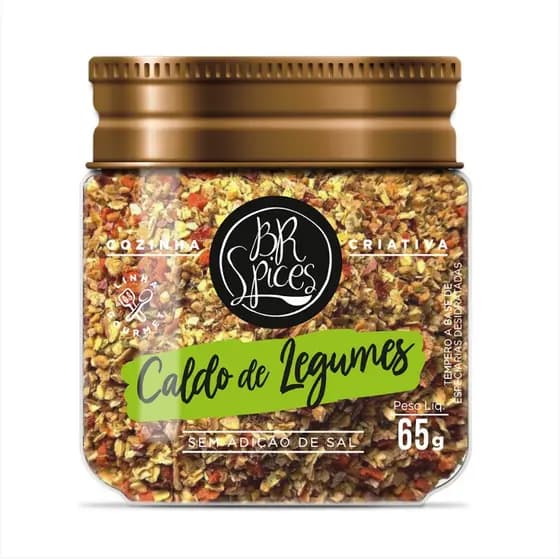 Caldo de Legumes 65g BR Spices