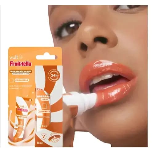 Hidratante Labial Fruit - Tella - Caramelo - Vult