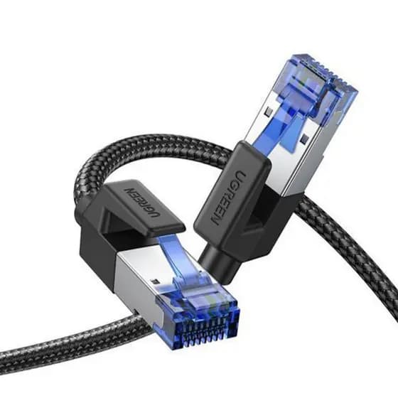 Cabo De Rede Ethernet Ugreen Cat8 Rj45 F/ftp Blindado 5 Mts