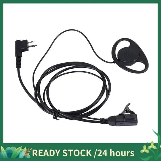 2 Pinos Avançado D Forma Clip-Ear Ptt Fone De Ouvido Microfone Para Motorola Rádios 2 Vias GP88S GP300 GP68 GP2000 GP88 GP3188 CP040 CP1200 A8 A6 A10 A12