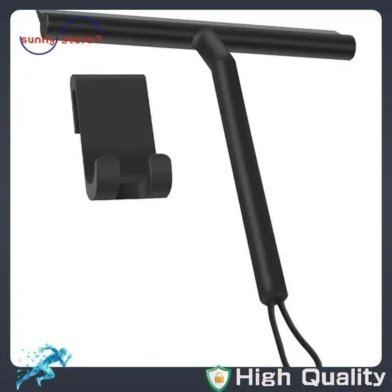 Rodo De Chuveiro De Silicone S Mais Vendido Com Gancho E Cordão , Multilimpador Preto