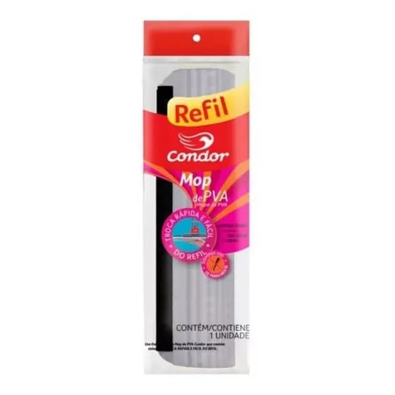 Refil Para Rodo Magico Pva Mop Esfregão Condor