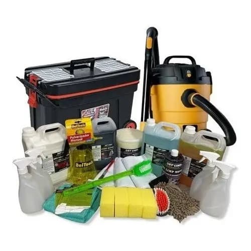 Kit Dry Limp 500 Lavagens A Seco + Aspirador + Carrinho