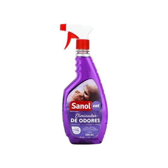 Eliminador de Odores Gatos Sanol Gatilho 500ml