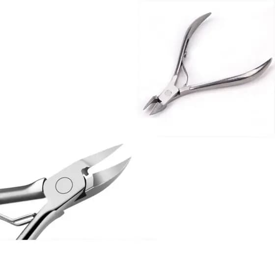 Kit Manicure Profissional Alicate Unha Simples E Alicate Cutícula Aço Inox Completo