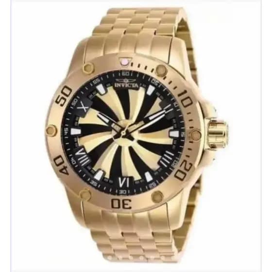 Relógio Masculino Preto 25851 Speedway Automático Turbine Banhado