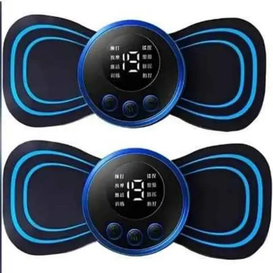 Kit 2 Massageador Relaxante Coluna Portátil Elétrico Recarregavél