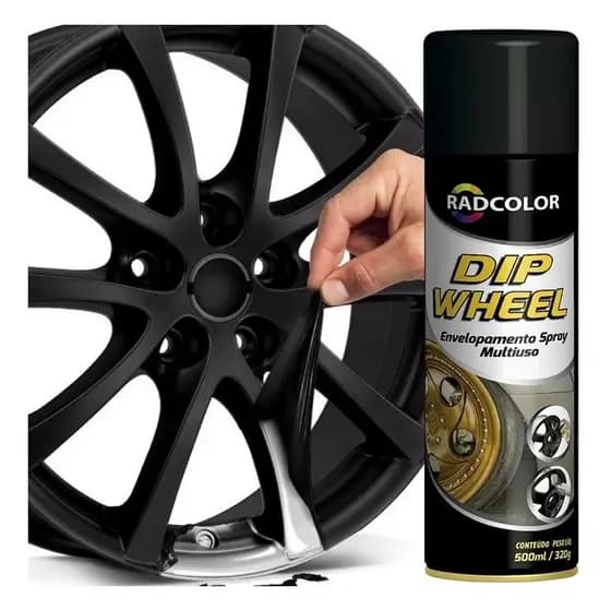 Spray de Envelopamento Liquido Dip Wheel 500ml