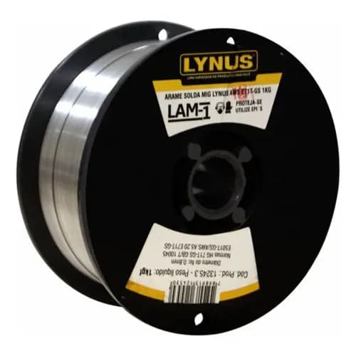 Arame De Solda Mig 0,8 Mm 1kg Sem Gás Lynus